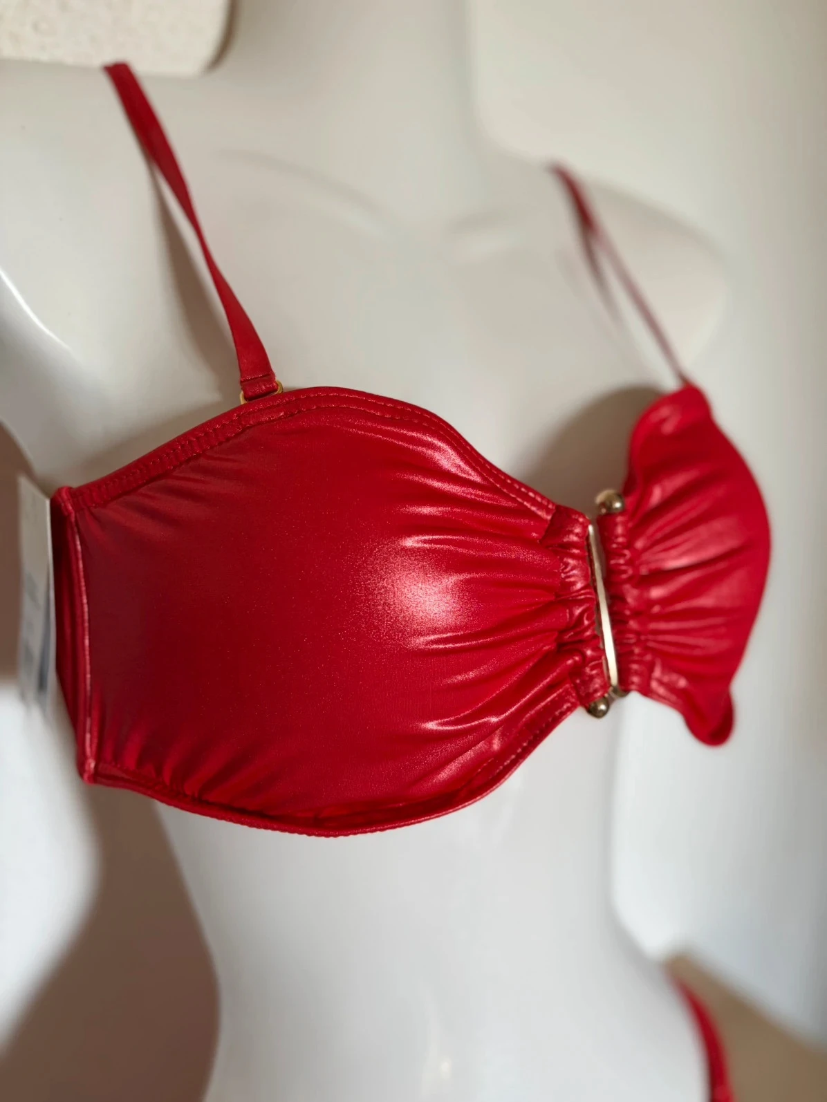 Bikini de la marca KIWI talla 4O - con etiqueta - rojo coral 🪸 – photo 2